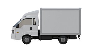 3D Kia Bongo 3 truck Low poly 3D model