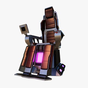 3D STARSHIP ARMCHAIR model