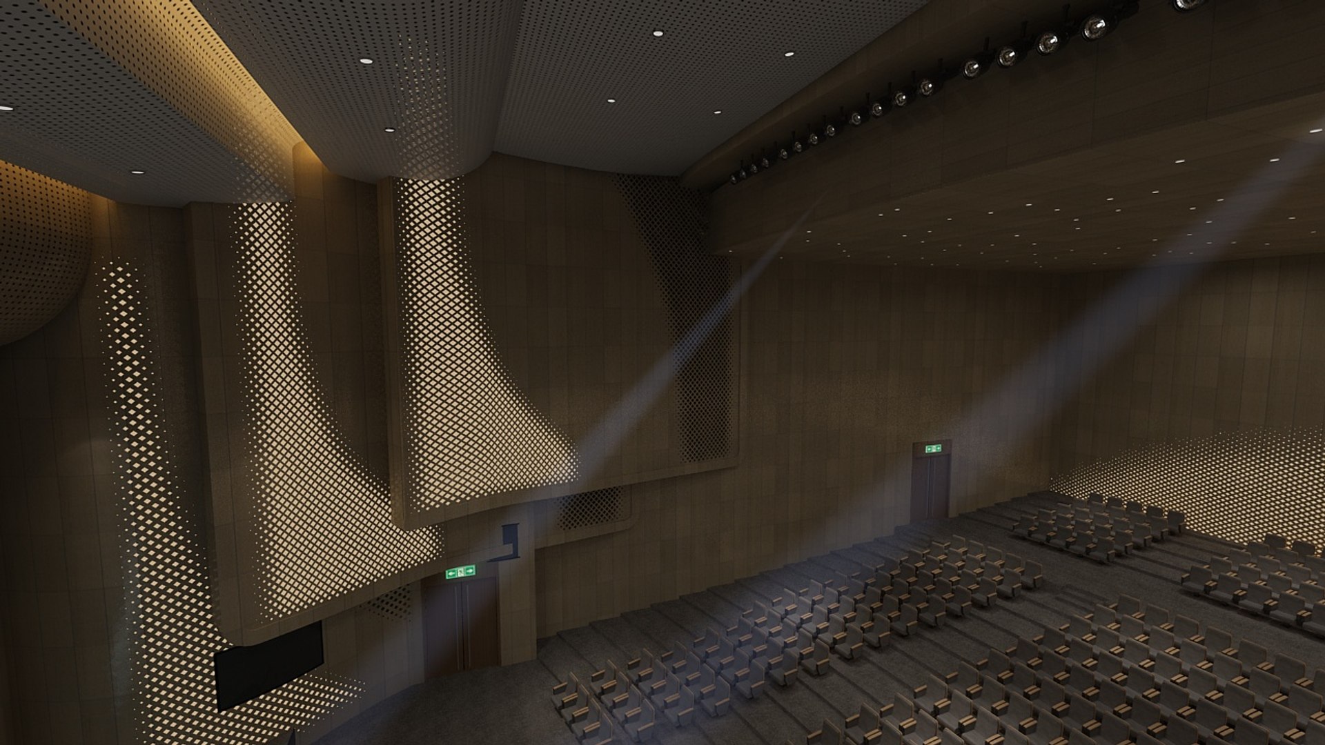 Concert Hall 1 3D Model - TurboSquid 2113658