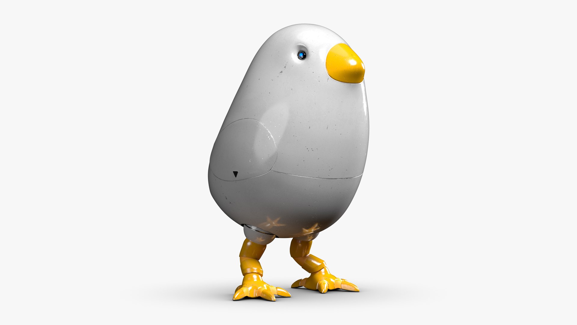 Chicken Robot Model TurboSquid 2050397