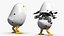 Chicken Robot 3DS Max