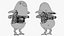 Chicken Robot 3DS Max