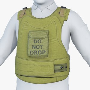 Aircrew Body Armor 3D model