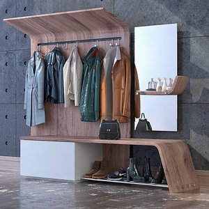 Clothing for anteroom or wardrobe