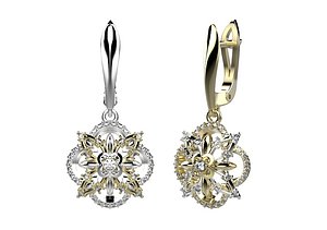 earrings 3D model