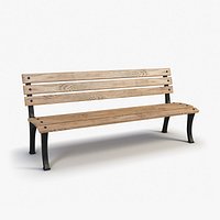 Wooden Bench