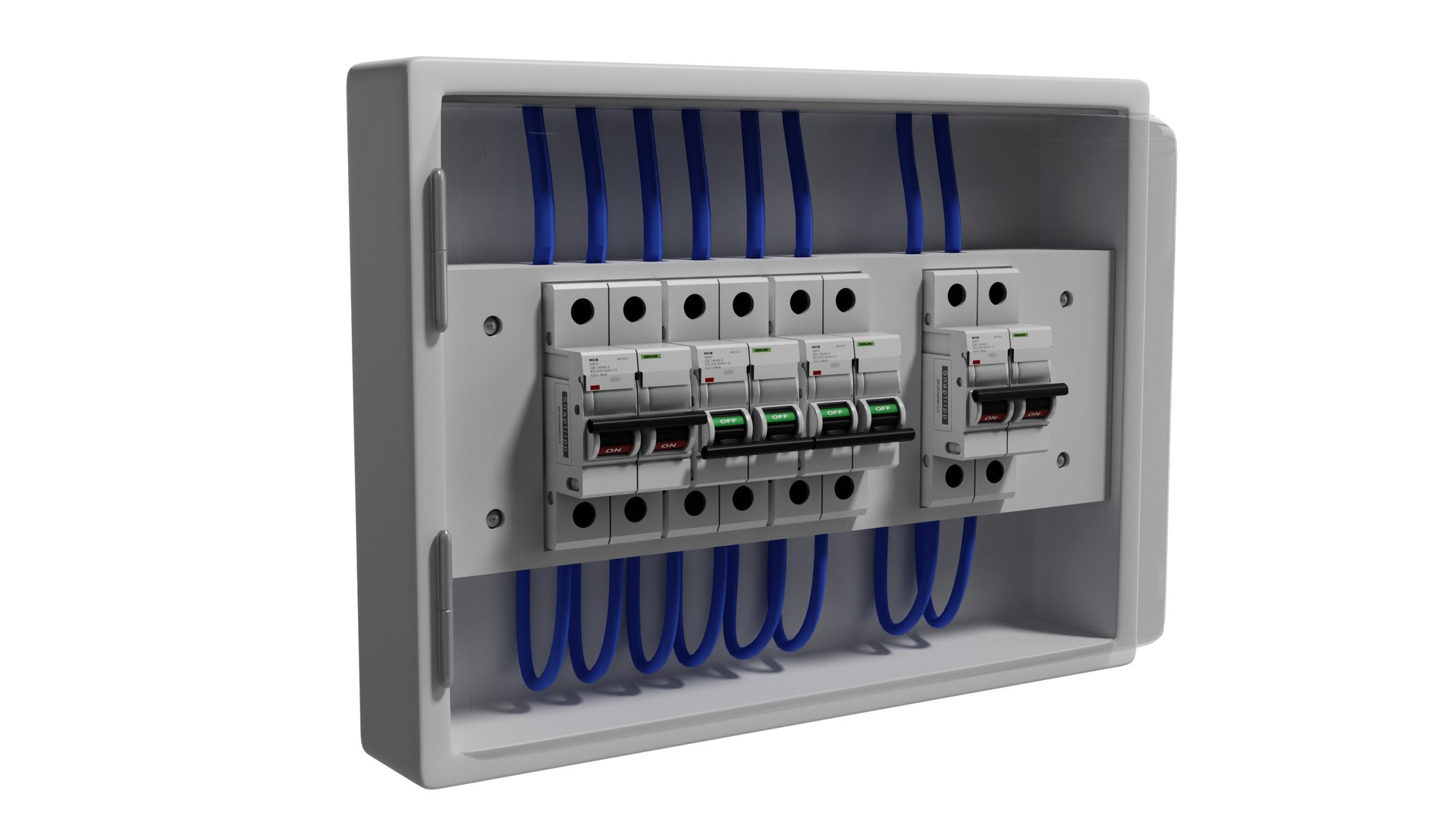 Box Fuse - Circuit 3D - TurboSquid 1539801