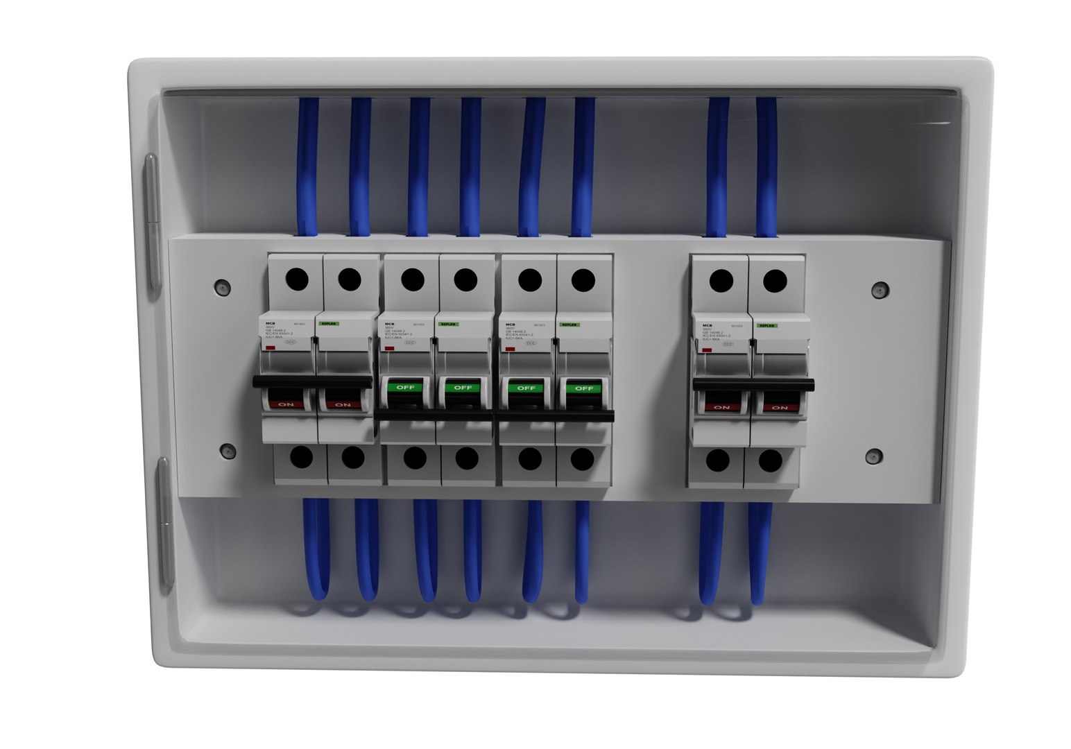 Box Fuse - Circuit 3D - TurboSquid 1539801