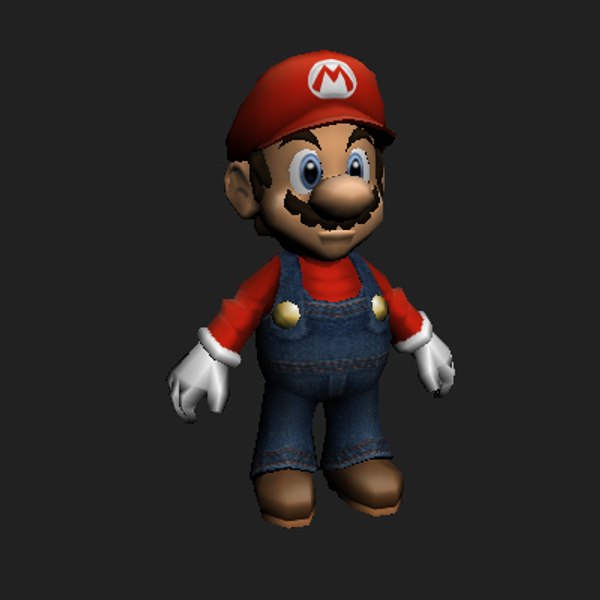 modelo 3d Super Mario - TurboSquid 563457