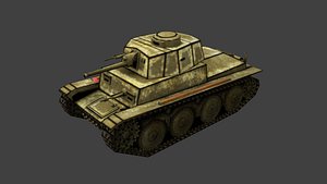 tank panzer pz kpfw 3d obj