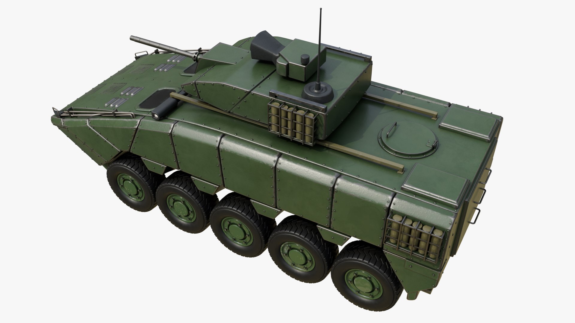 Military Infantry Fighting Vehicle IFV Dark Green 3D Model - TurboSquid ...