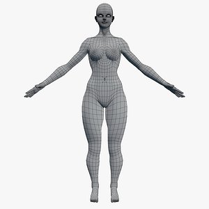 characters woman base female model