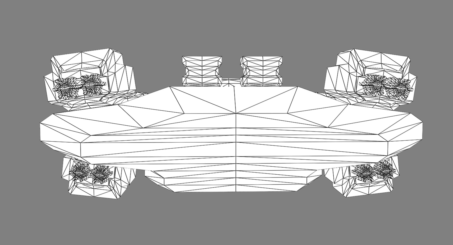 Space Corvette Fighter 3D Model - TurboSquid 1427748