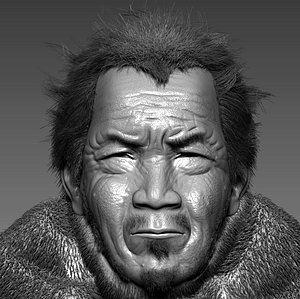 Old Man Head