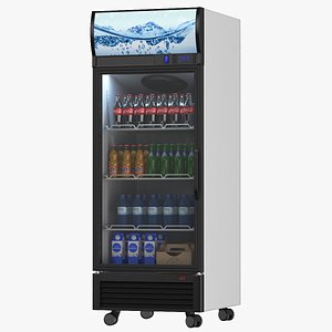 Detailed Single Door Fridge