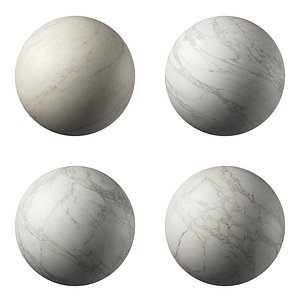 Light Marble Porcelain Stoneware Materials Set 11