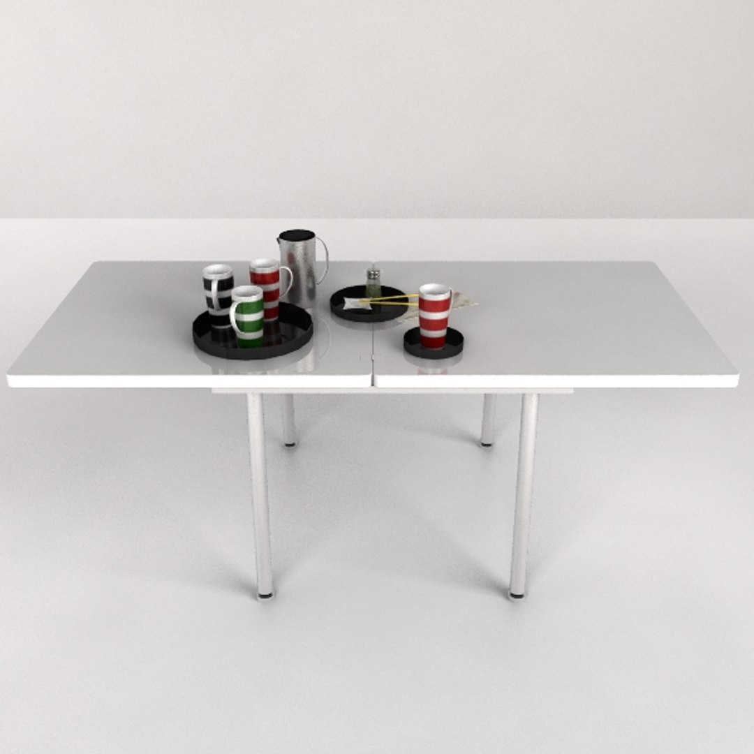 3d table logico book cs model