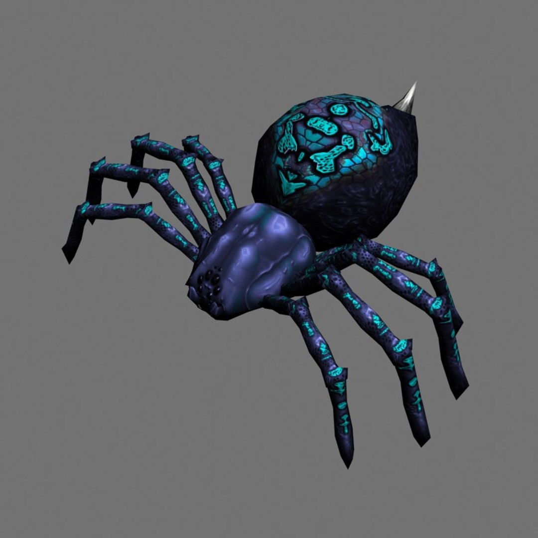 3D Spider - TurboSquid 666407