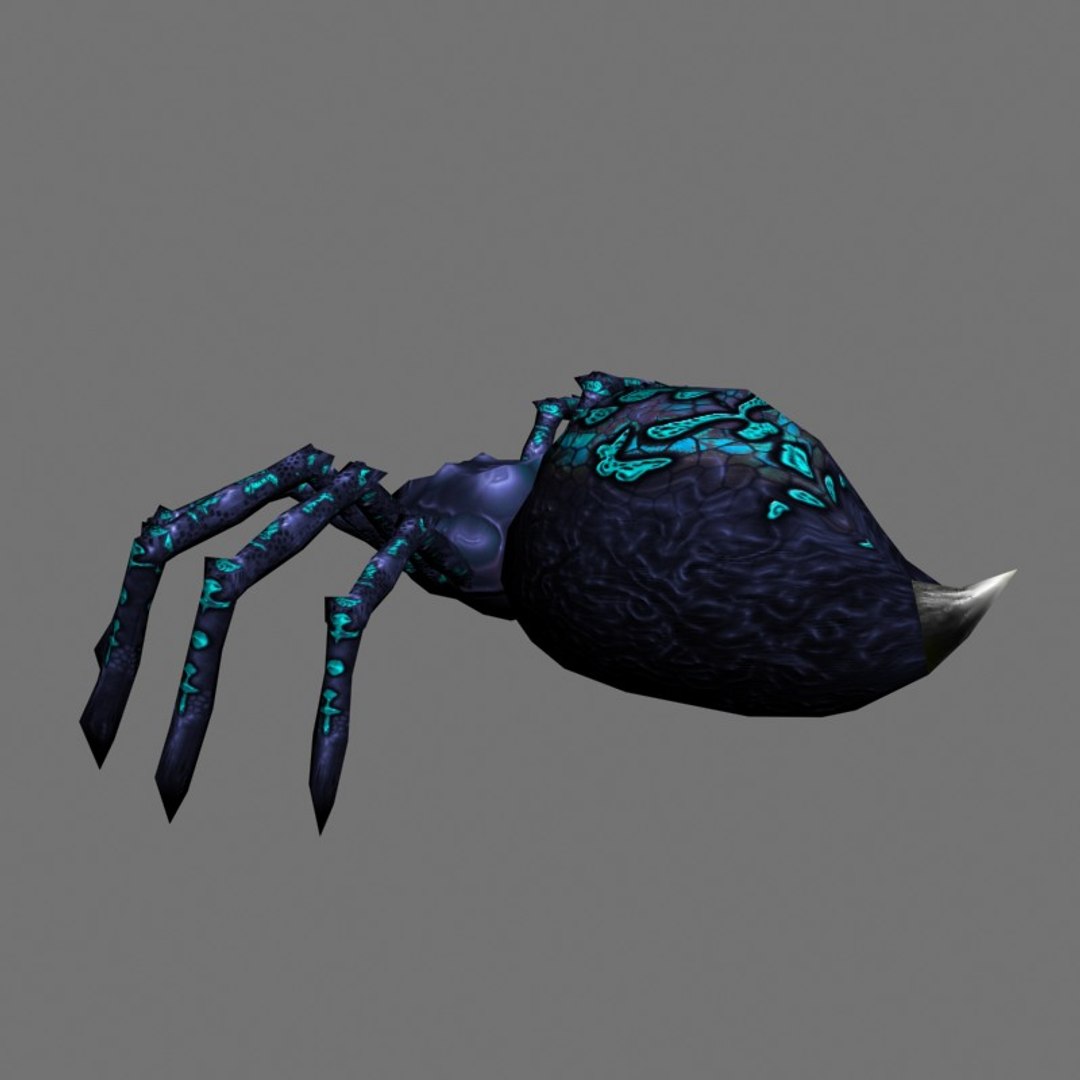 3D Spider - TurboSquid 666407