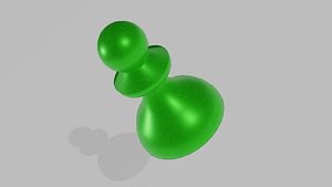 Chess pawn 1 model