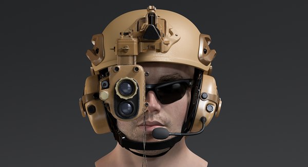 Male marine head model - TurboSquid 1393824