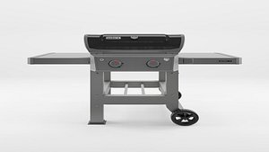 3D Spirit II Barbecue and Grill 3D Model model