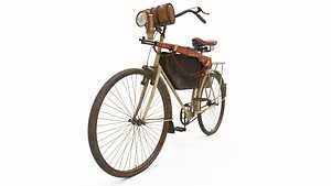 Vintage swiss army bicycle 3D model
