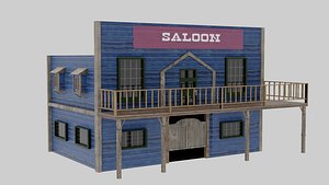 3D Wild West - Saloon
