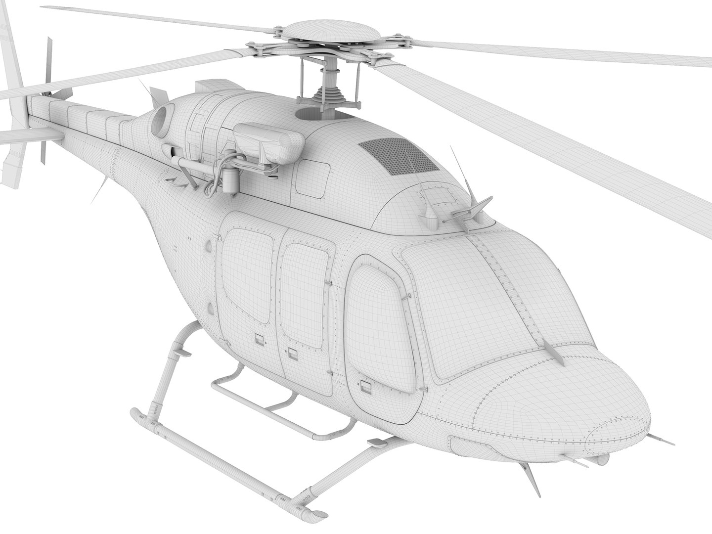 Bell 429 Air Zermatt 3D model - TurboSquid 1741588