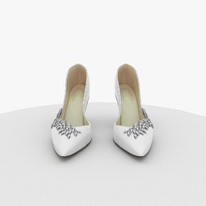3D model wedding heel