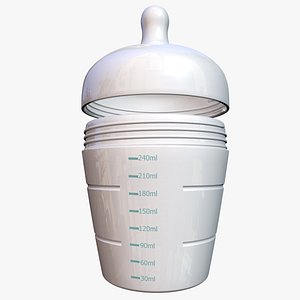 3d bottle model
