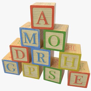 alphabet blocks max