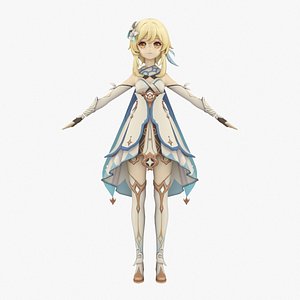 Lumine - Genshin Impact 3D