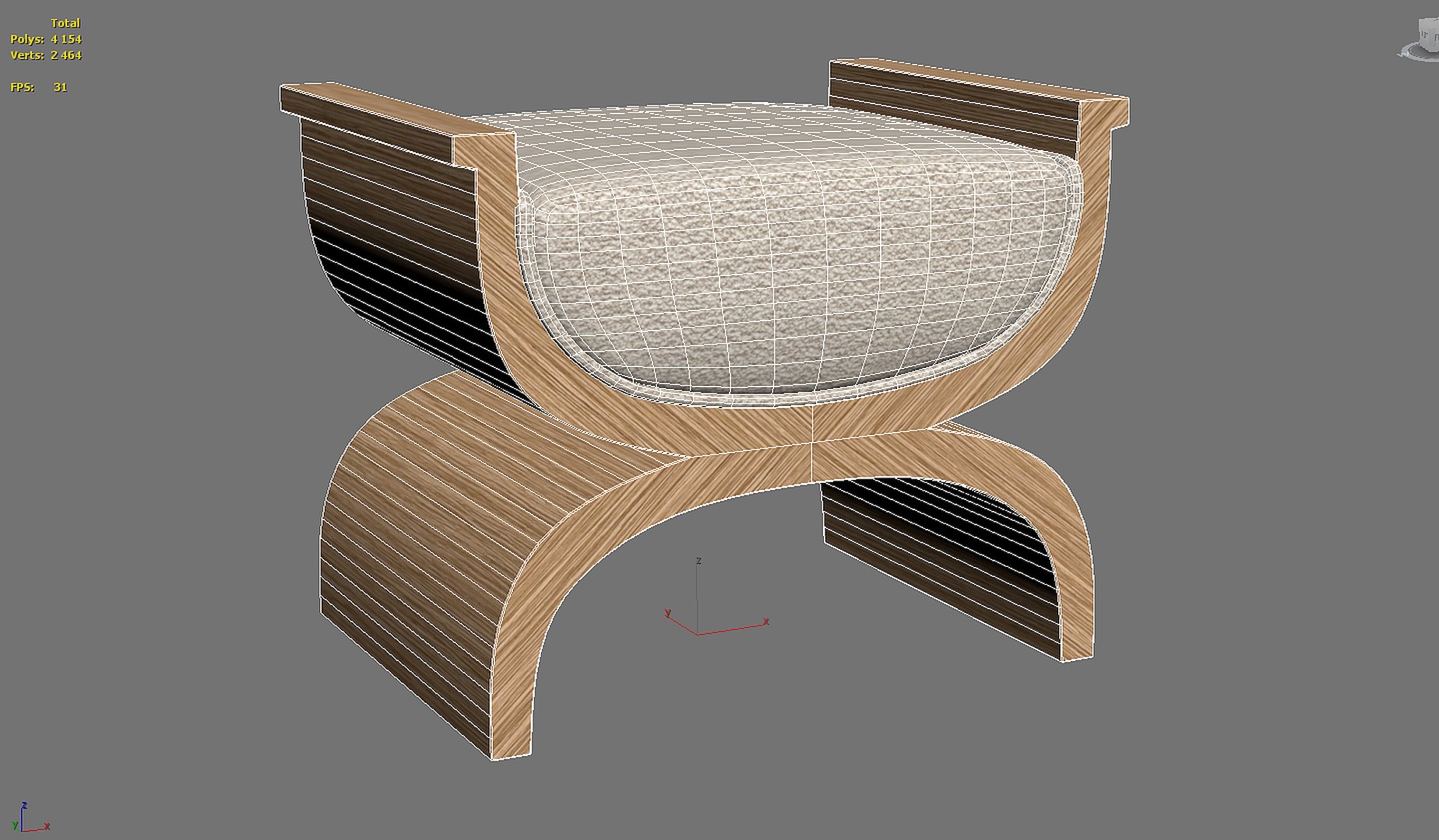 Le Cann - Melpo Bench Model - TurboSquid 2638982