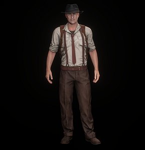 Characters Detective 3D Models for Download | TurboSquid