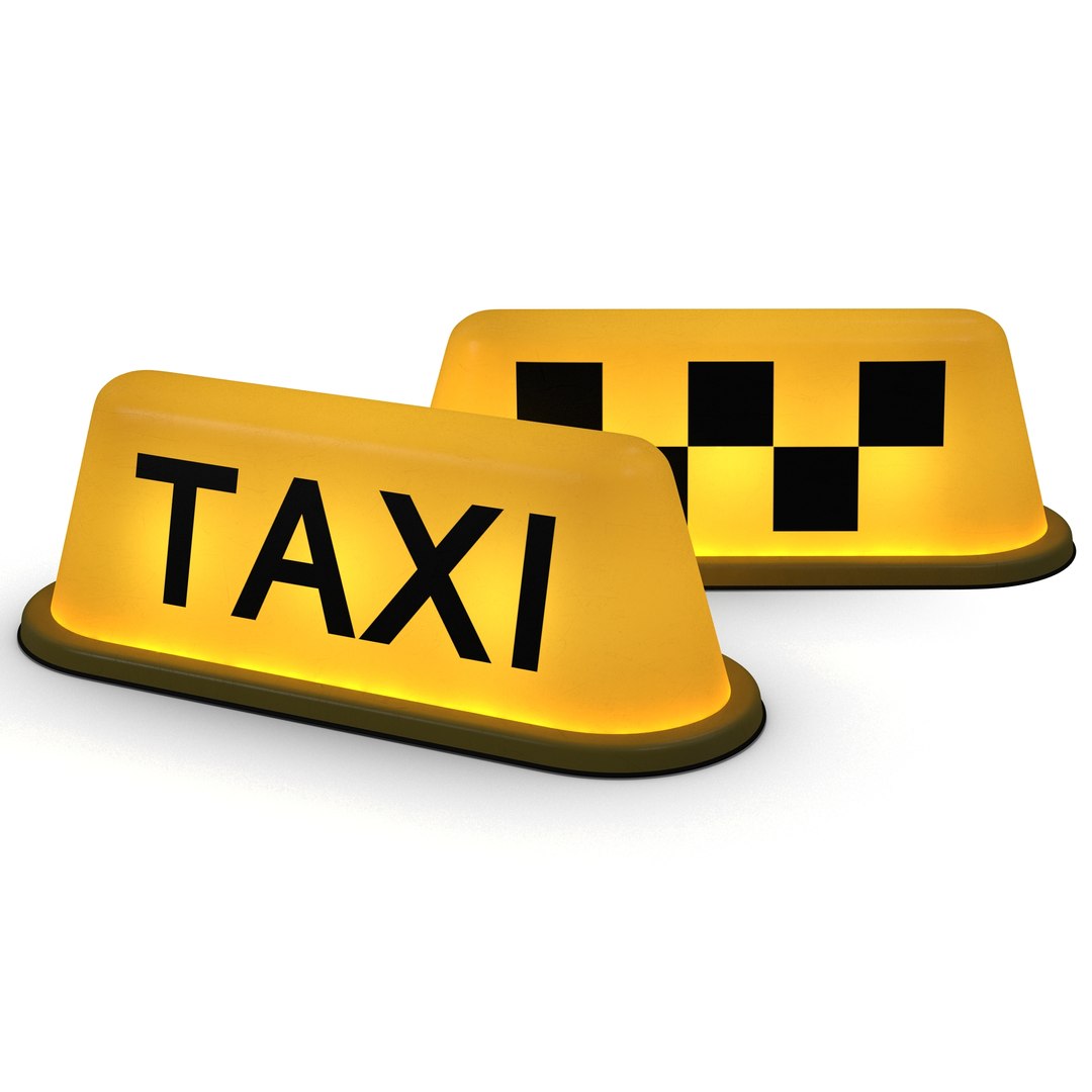 3d Taxi Light