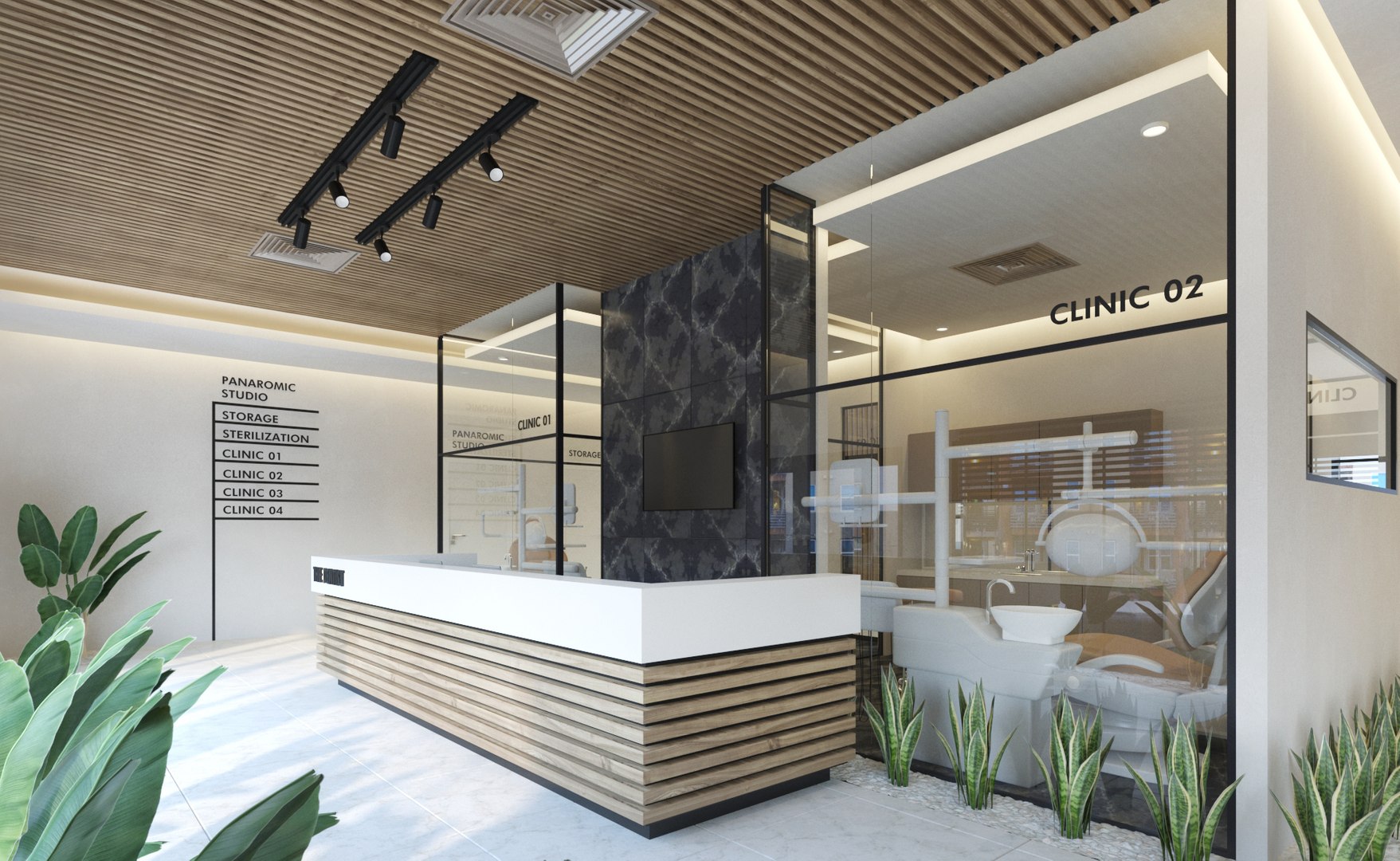 Clinic Interior Dental Offices 3D - TurboSquid 1670564