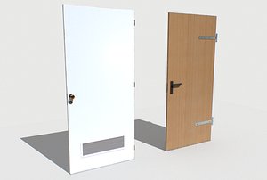 3D basement doors
