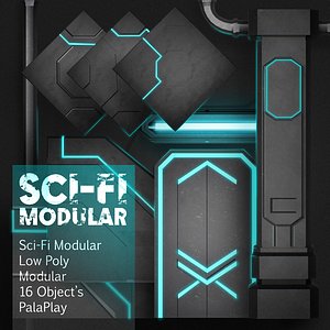 Sci-Fi Modular Environment Kit