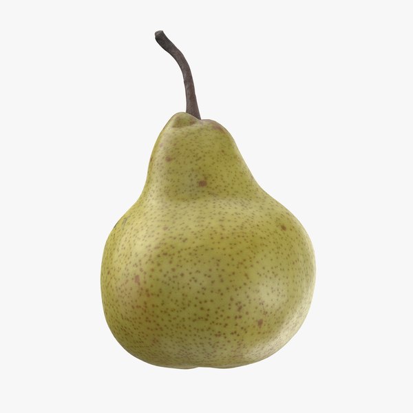 3D pear pbr