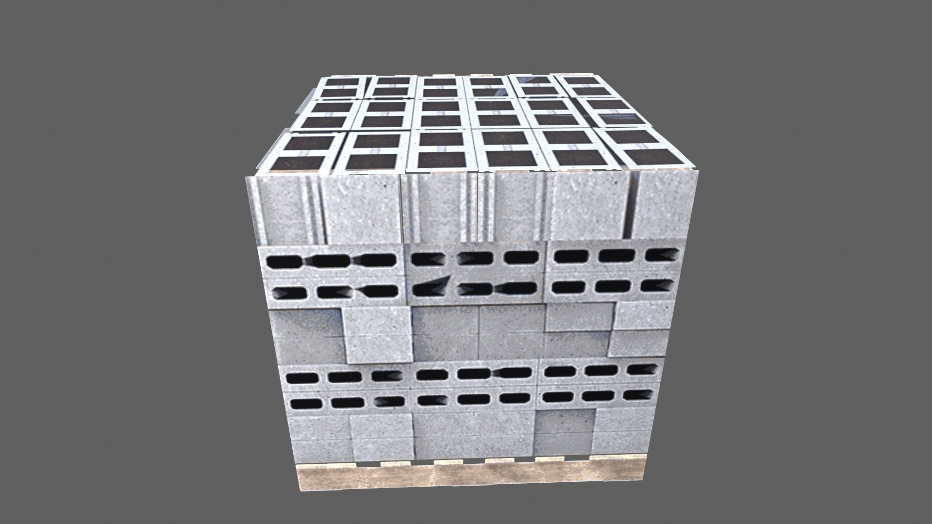 3D Concrete Block - TurboSquid 2330302