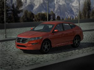 3d honda crosstour model