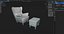 IKEA Strandmon Vibberbo Armchair and Pouf