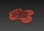 Modelo 3D de galletas Mickey