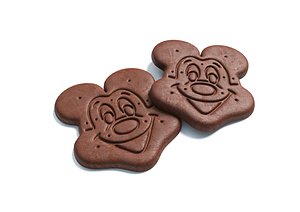 Mickey Biscuits 3D model 3D model