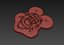 Modelo 3D de galletas Mickey