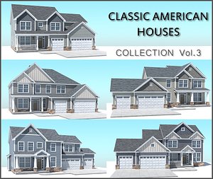 Classic American Houses Collection Vol 3