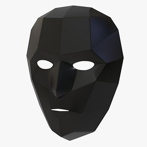 Lopo Black Mask 3D model