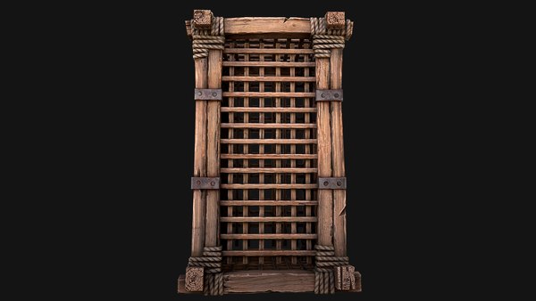 木製の刑務所の檻3Dモデル - TurboSquid 1986298