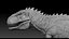 Giganotosaurus Tyranosaurus truccato in 3D